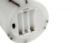 LED-Echtwachs-Kerzen 2er-Set, weiß mit Blumen 11 LED-Echtwachs-Kerzen 2er-Set, weiß mit Blumen -Innenleuchten Verkaufsladen 10681308 4 202112152232