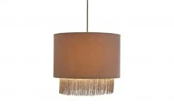 Pendelleuchte, 1-flammig, Samt grau mit Fäden -Innenleuchten Verkaufsladen 10682131 1 202112142232