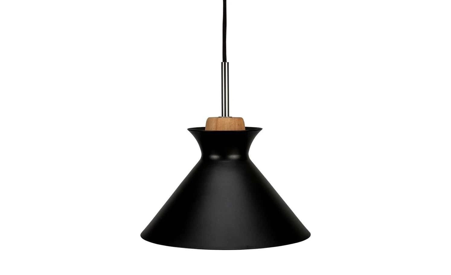 Pendelleuchte, 1-flammig, Metall schwarz 2 Pendelleuchte, 1-flammig, Metall schwarz – Bild 2