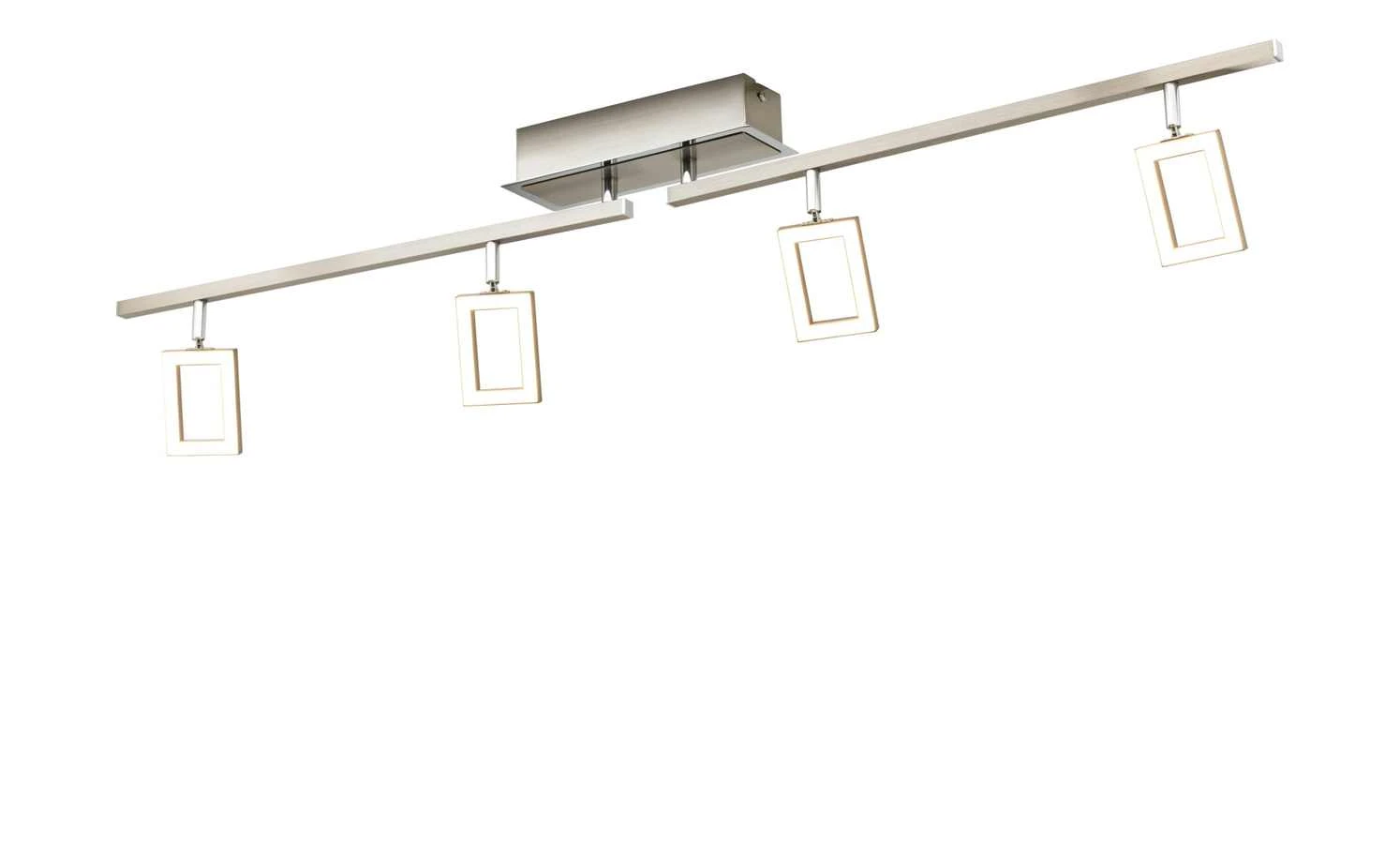 Paul Neuhaus LED-Deckenstrahler mit 4 quadratischen Spots 1 Paul Neuhaus LED-Deckenstrahler mit 4 quadratischen Spots