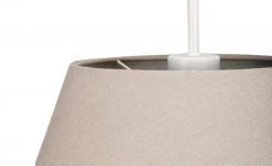 Pendelleuchte, 1-flammig Stoff grau/weiß 12 Pendelleuchte, 1-flammig Stoff grau/weiß -Innenleuchten Verkaufsladen 10683284 6 202201131238