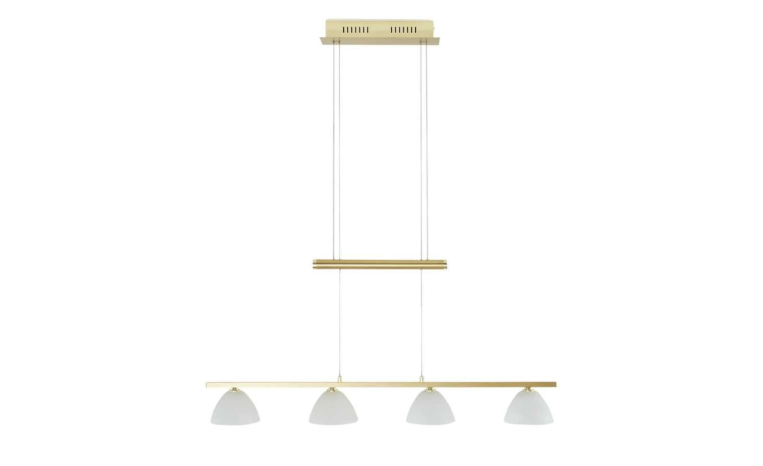 B-Leuchten LED-Pendelleuchte, 4-flammig, messing matt 3 B-Leuchten LED-Pendelleuchte, 4-flammig, messing matt – Bild 3