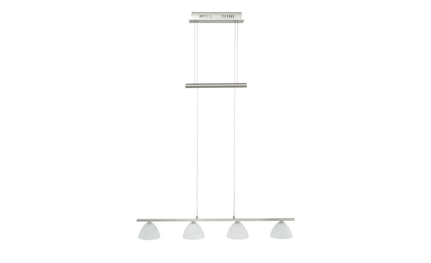 B-Leuchten LED-Pendelleuchte, 4-flammig, Nickel matt 3 B-Leuchten LED-Pendelleuchte, 4-flammig, Nickel matt – Bild 3