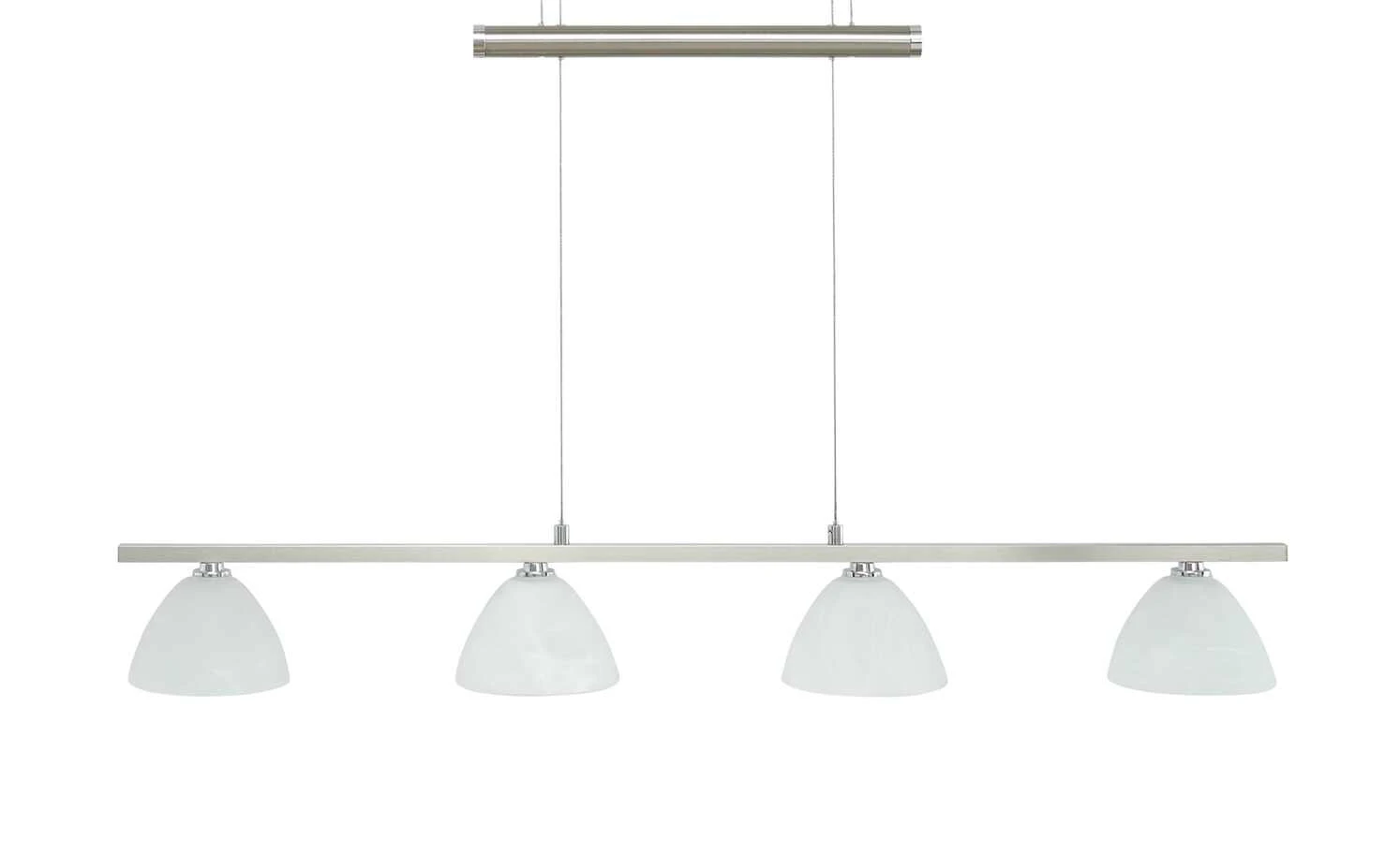 B-Leuchten LED-Pendelleuchte, 4-flammig, Nickel matt 2 B-Leuchten LED-Pendelleuchte, 4-flammig, Nickel matt – Bild 2