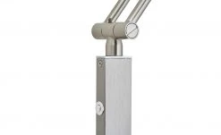 Paul Neuhaus LED- Stehleuchte, 1- flammig, nickel matt, Kopf eckig -Innenleuchten Verkaufsladen 10684715 2 202106041245