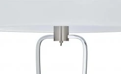 Trio Stehleuchte, 1-flammig, nickel matt, Fuß geschwungen -Innenleuchten Verkaufsladen 10684980 5 202106082233