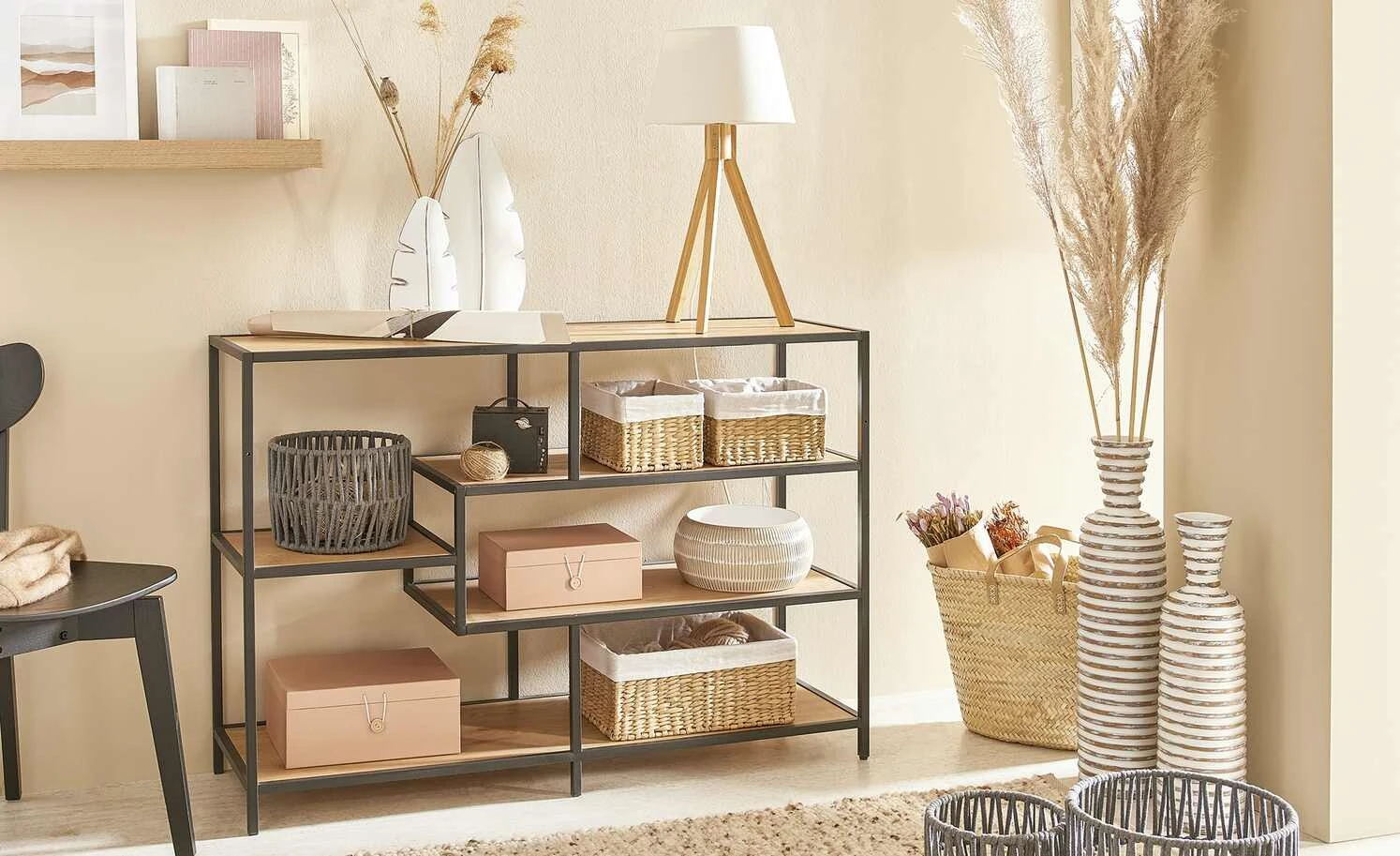 HOME STORY 3-Bein Tischleuchte, 1-flammig 2 HOME STORY 3-Bein Tischleuchte, 1-flammig – Bild 2