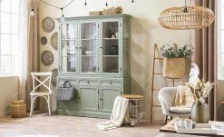 HOME STORY Pendelleuchte mit Holzlamellen 1-flammig -Innenleuchten Verkaufsladen 10685975 6 202205302231