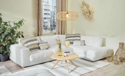 HOME STORY Pendelleuchte mit Holzlamellen 1-flammig