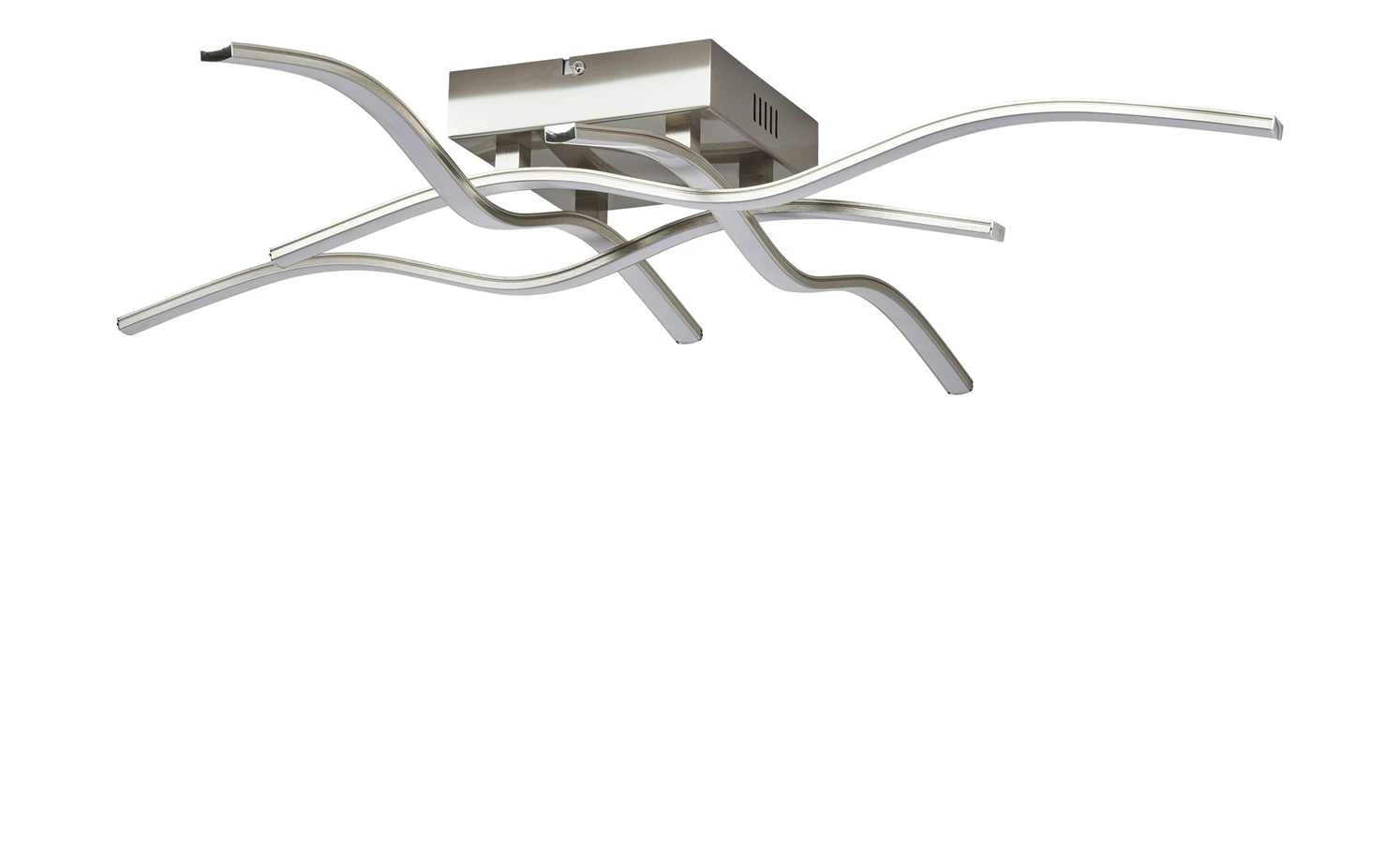 Paul Neuhaus LED-Deckenleuchte, 4-flammig, Nickel matt 2 Paul Neuhaus LED-Deckenleuchte, 4-flammig, Nickel matt – Bild 2