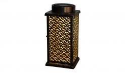 Solar-Tischleuchte, bronzefarben `Laterne´ -Innenleuchten Verkaufsladen 10686137 2 202201131238