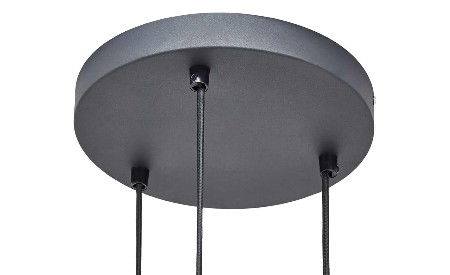 HOME STORY Retro-Pendelleuchte, 3-flammig schwarz 5 HOME STORY Retro-Pendelleuchte, 3-flammig schwarz – Bild 5