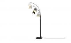 HOME STORY Bogenleuchte, 5-flammig mit Stoffschirmen 10 HOME STORY Bogenleuchte, 5-flammig mit Stoffschirmen -Innenleuchten Verkaufsladen 10686207 2 202106182233