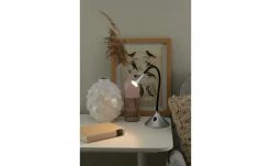 Trio LED-Schreibtischleuchte, mit Flexarm silberfarben