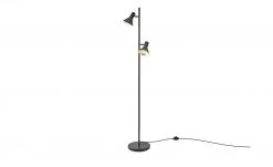 Trio Stehleuchte, 2-flammig, schwarz/goldfarb. -Innenleuchten Verkaufsladen 10686237 2 202106092233