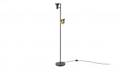 Trio Stehleuchte, 2-flammig, schwarz/goldfarb. -Innenleuchten Verkaufsladen 10686237 9 202106092233