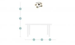 Paul Neuhaus Deckenleuchte, 4-flammig rostfarben -Innenleuchten Verkaufsladen 10686247 3 202106041245