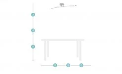 Paul Sommerkamp Leuchten LED-Deckenleuchte, Arme geschwungen -Innenleuchten Verkaufsladen 10686281 2 201911062244