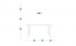 Wofi LED-Wandleuchte, gebogen mit 3-Stufen-Dimmer -Innenleuchten Verkaufsladen 10686464 1 202001292240