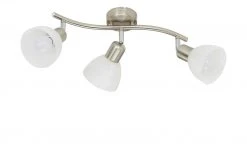 Deckenstrahler, 3-flammig, Nickel-matt -Innenleuchten Verkaufsladen 10686479 3 202103151242