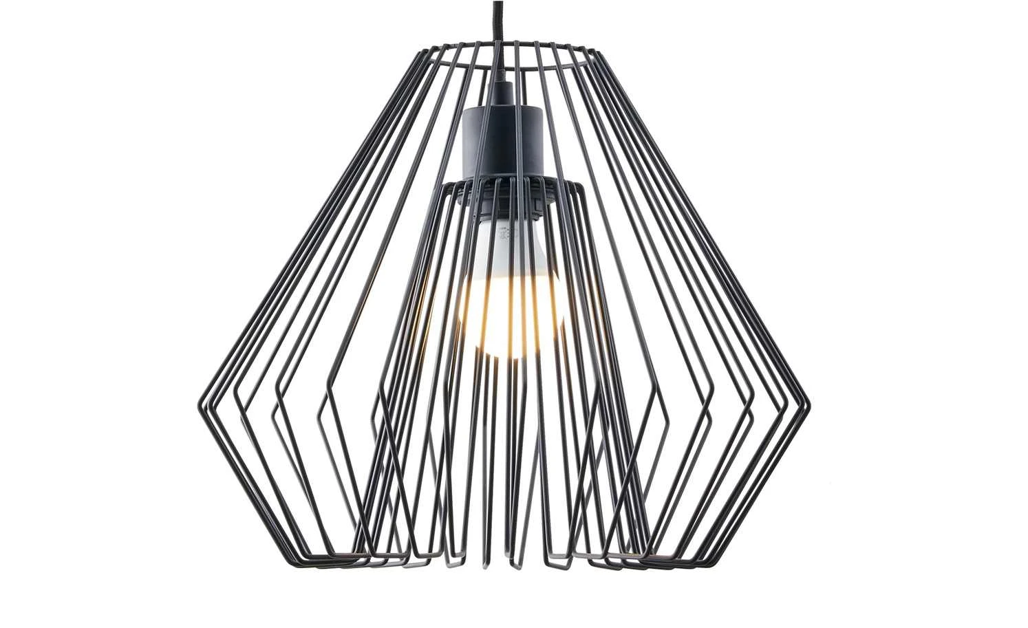 HOME STORY Pendelleuchte, 1-flammig, schwarz 6 HOME STORY Pendelleuchte, 1-flammig, schwarz – Bild 6