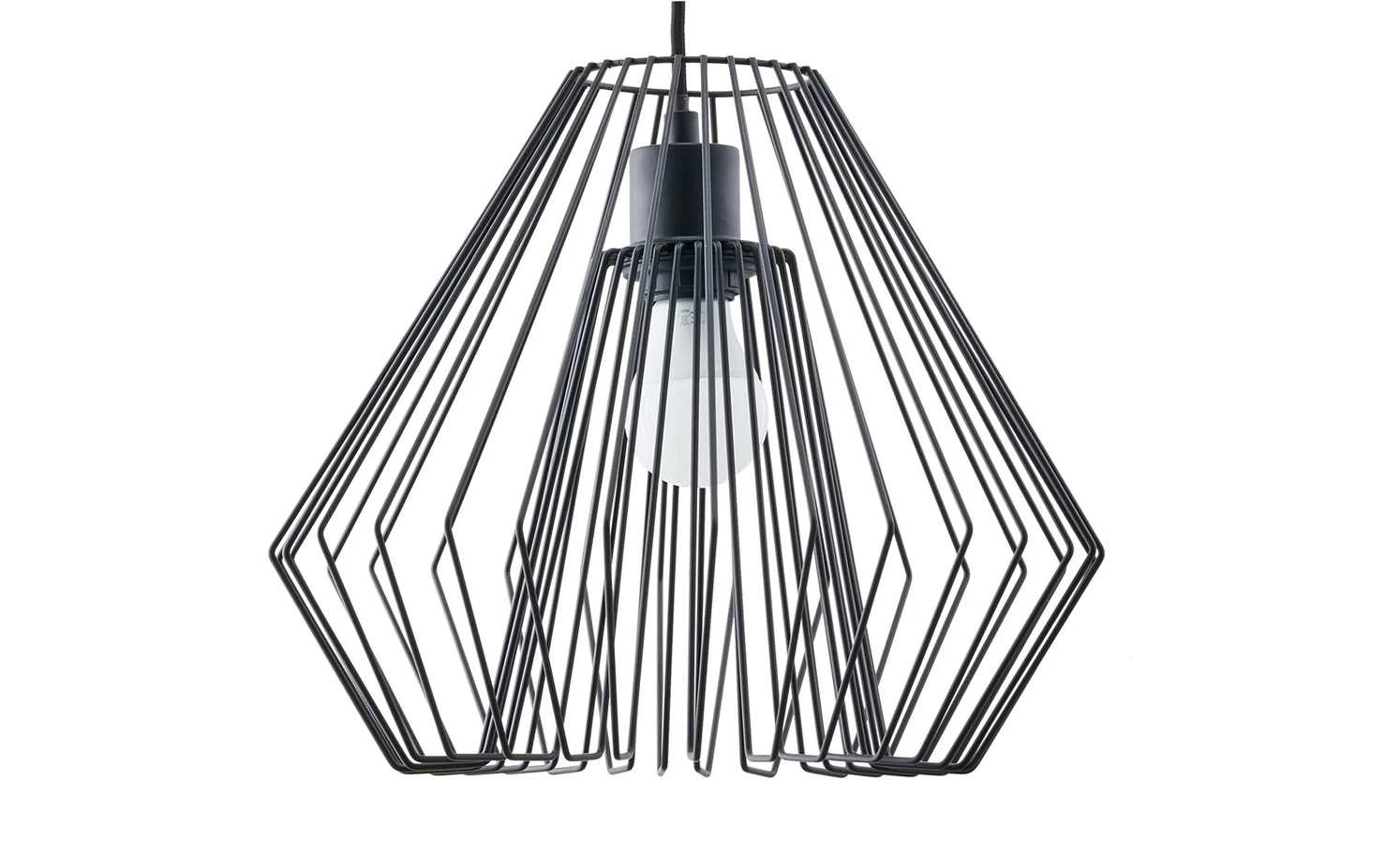 HOME STORY Pendelleuchte, 1-flammig, schwarz 3 HOME STORY Pendelleuchte, 1-flammig, schwarz – Bild 3