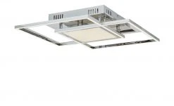Meisterleuchten LED-Deckenleuchte, 4-flammig, Chrom