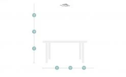 Meisterleuchten LED-Deckenleuchte, 4-flammig, Chrom -Innenleuchten Verkaufsladen 10687192 4 201912162233