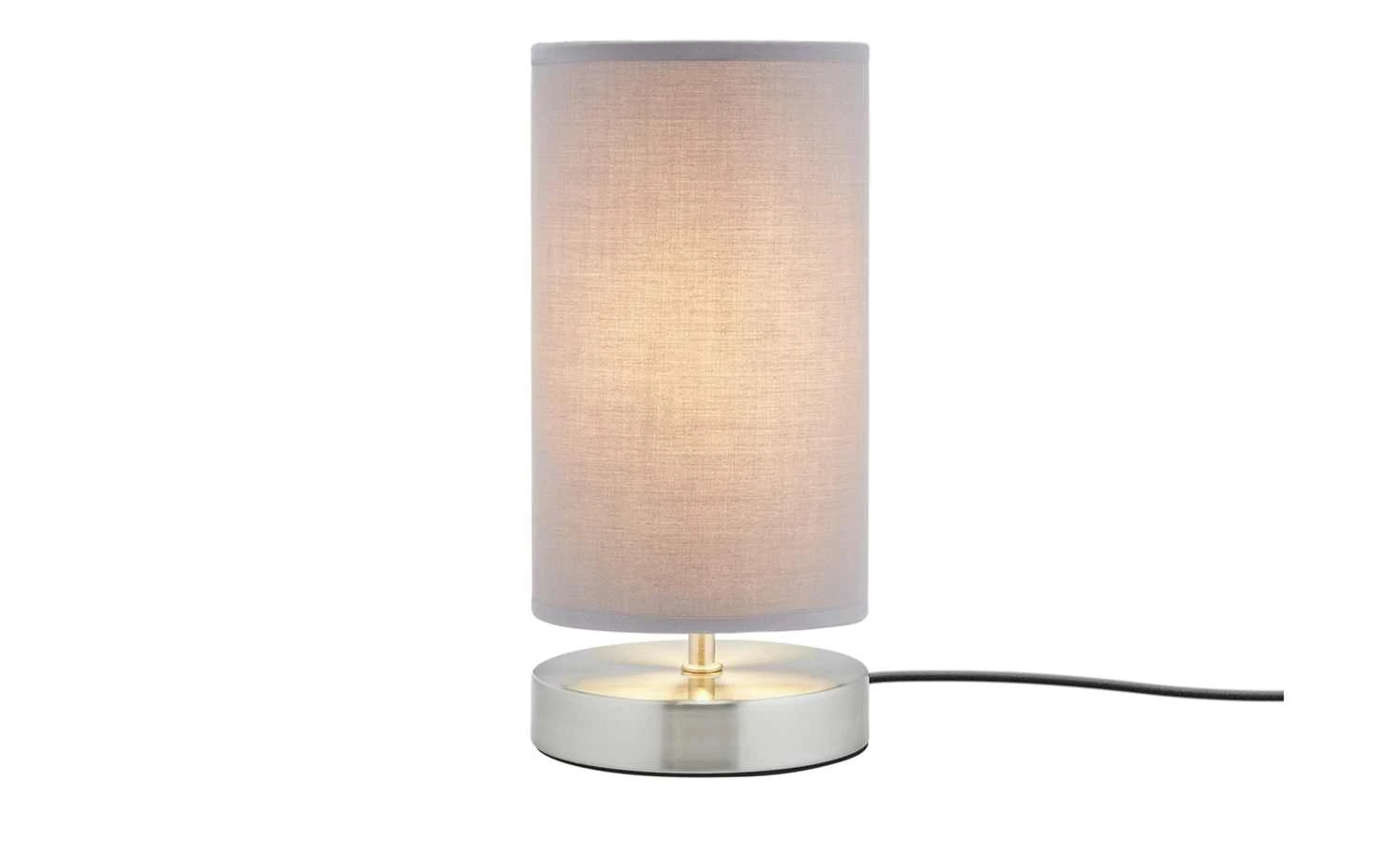 for friends Tischleuchte, 1-flammig, Stoffschirm grau 2 for friends Tischleuchte, 1-flammig, Stoffschirm grau – Bild 2