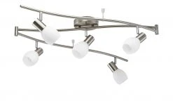 KHG Deckenstrahler, 5-flammig Nickel matt -Innenleuchten Verkaufsladen 10687276 9 201911062244