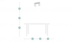 KHG LED-Spot, 2-flammig weiß 11 KHG LED-Spot, 2-flammig weiß -Innenleuchten Verkaufsladen 10687286 1 201912162233