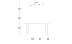 KHG LED-Spot 4-flammig weiß 11 KHG LED-Spot 4-flammig weiß -Innenleuchten Verkaufsladen 10687288 6 201912162233