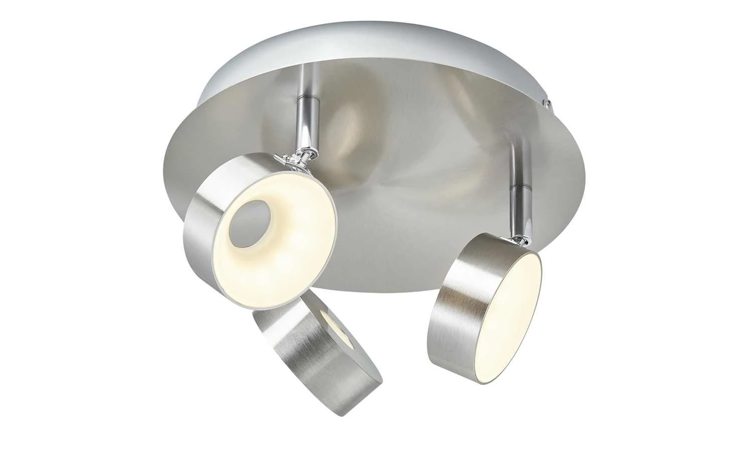 KHG LED-Spot, 3-flammig Nickel matt 1 KHG LED-Spot, 3-flammig Nickel matt