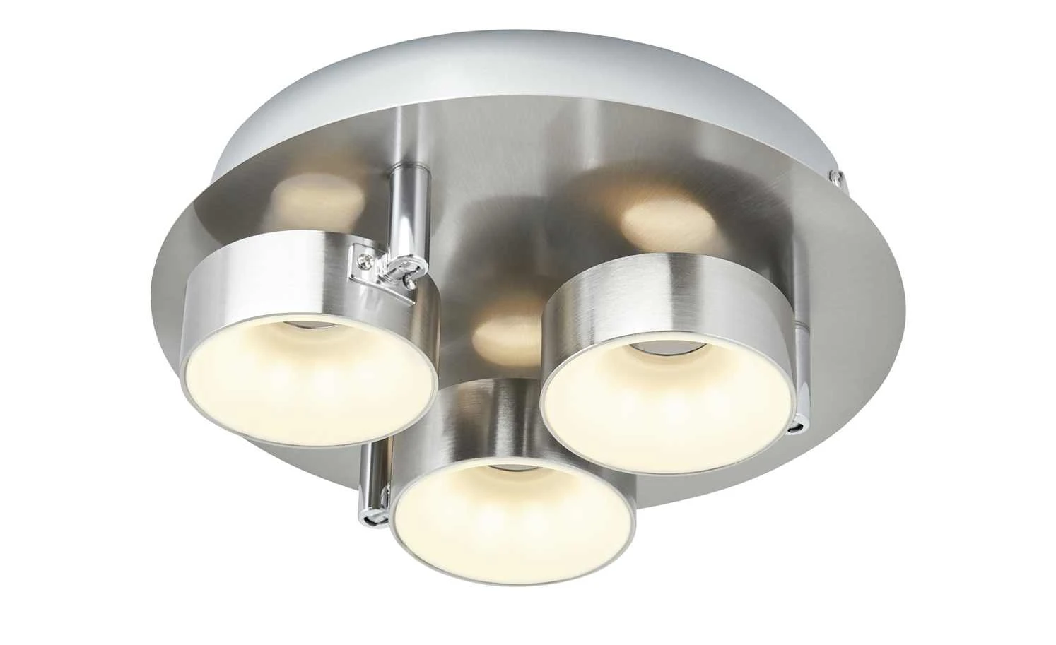 KHG LED-Spot, 3-flammig Nickel matt 5 KHG LED-Spot, 3-flammig Nickel matt – Bild 5