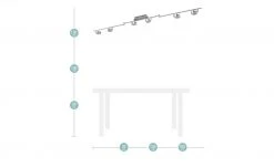 KHG LED-Spot, 6-flammig, Nickel matt -Innenleuchten Verkaufsladen 10687294 1 201912162233
