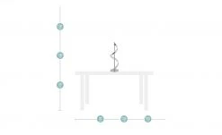 Trio LED-Tischleuchte, chrom, Acryl geschwungen -Innenleuchten Verkaufsladen 10687413 6 202106082233