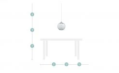 HOME STORY Pendelleuchte, 1-flammig, chrom -Innenleuchten Verkaufsladen 10687503 6 201911062244