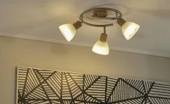 Rondell 3-flammig, Eichefarben