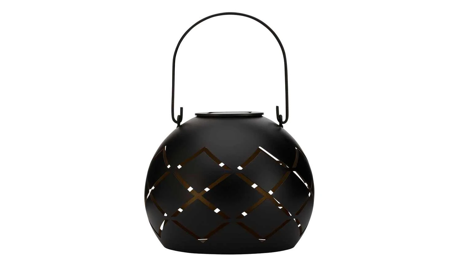 Solar-Tischleuchte, schwarz Metall 3 Solar-Tischleuchte, schwarz Metall – Bild 3