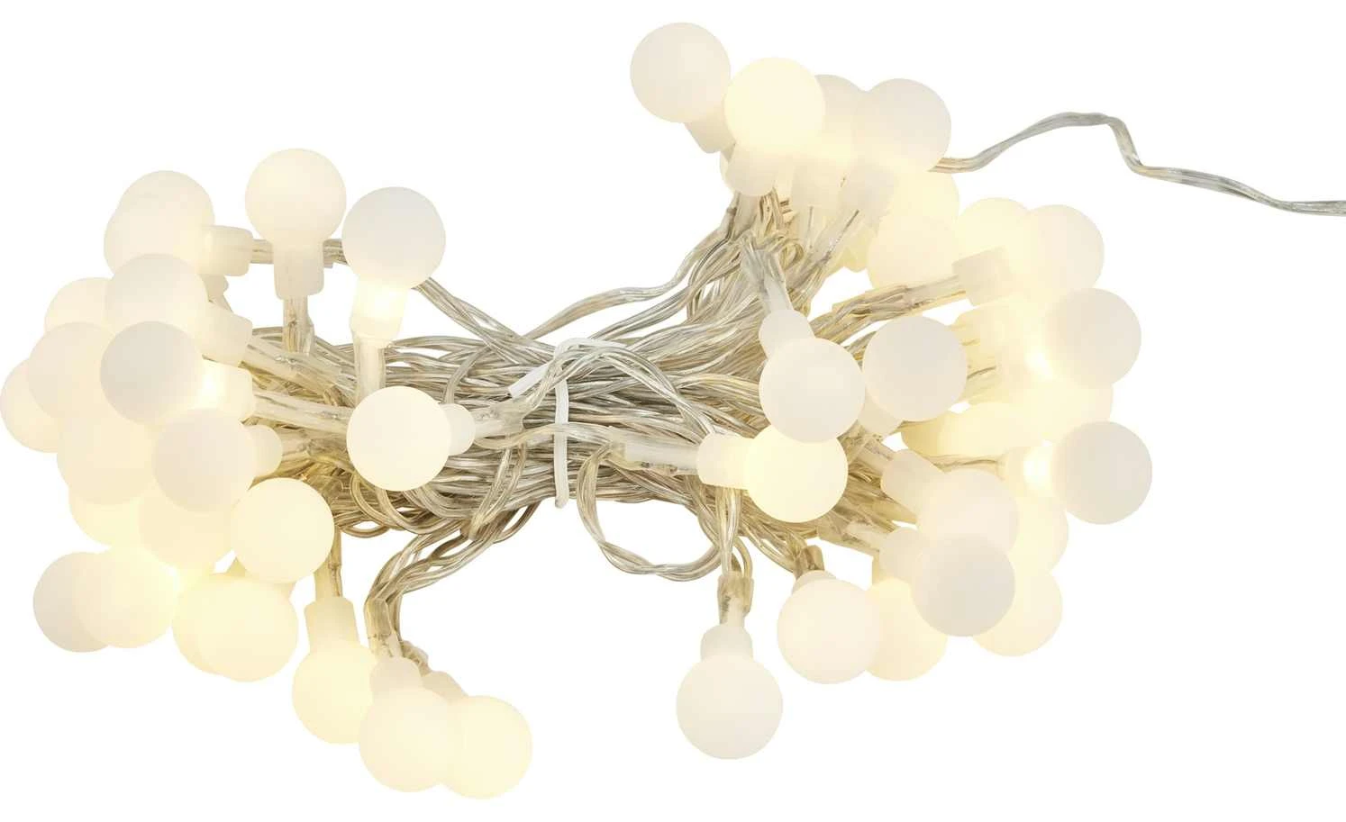 for friends LED-Außenlichterkette, 50 flammig, Weiß 2 for friends LED-Außenlichterkette, 50 flammig, Weiß – Bild 2