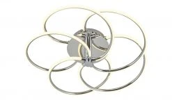 Meisterleuchten LED-Deckenleuchte, chrom, 5-flammig