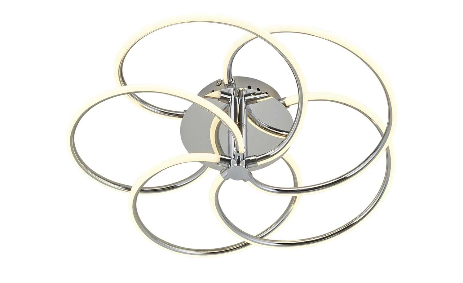 Meisterleuchten LED-Deckenleuchte, chrom, 5-flammig 1 Meisterleuchten LED-Deckenleuchte, chrom, 5-flammig