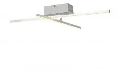 KHG LED-Deckenleuchte, 2-flammig nickel matt -Innenleuchten Verkaufsladen 10688012 4 202106111239