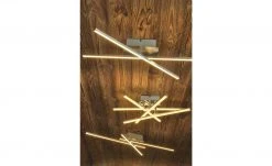 KHG LED-Deckenleuchte, 3-flammig nickel matt