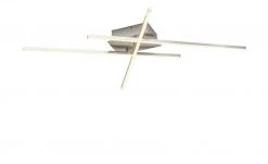 KHG LED-Deckenleuchte, 3-flammig nickel matt -Innenleuchten Verkaufsladen 10688013 3 202008130849