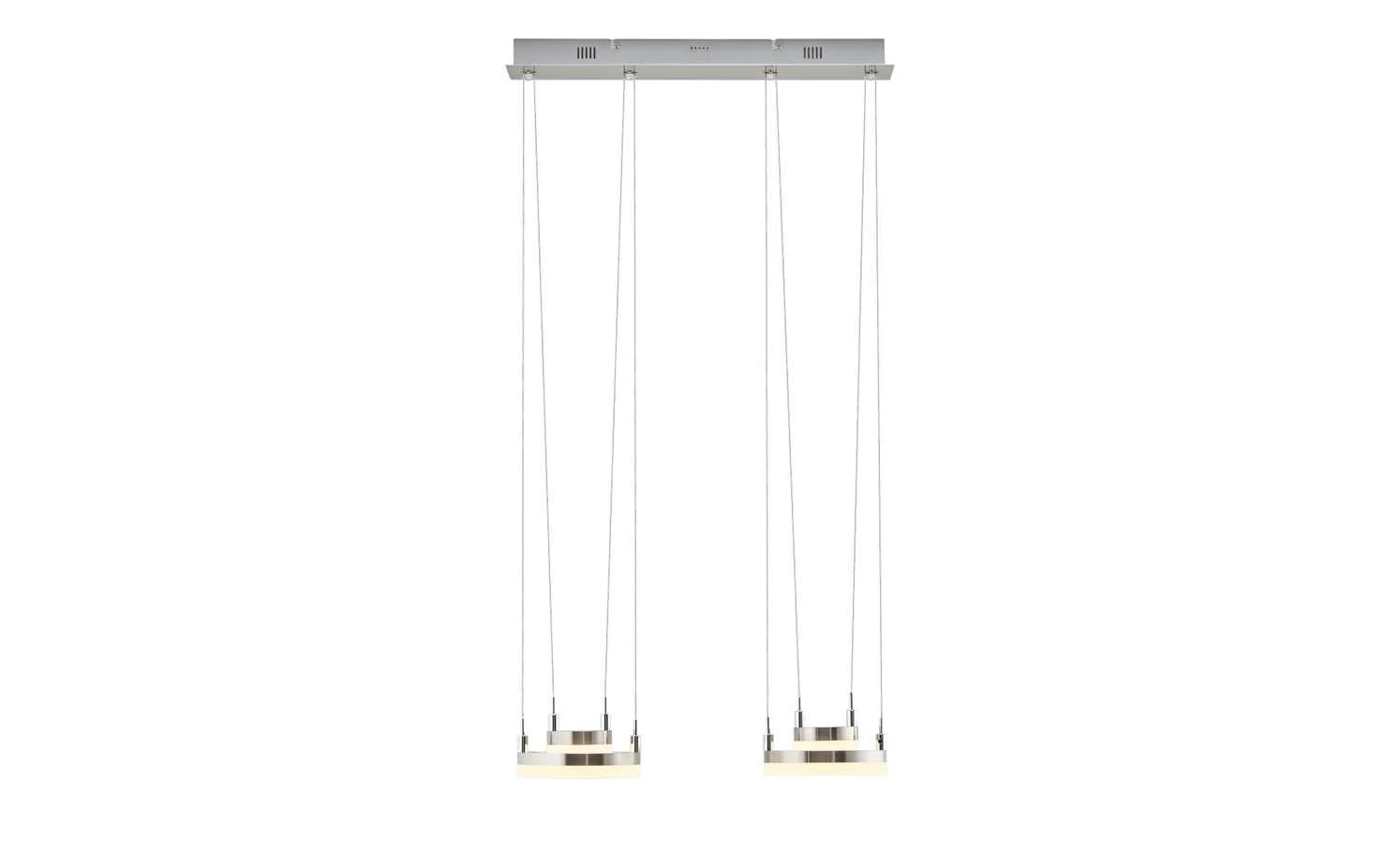 Meisterleuchten LED-Pendelleuchte, 4-flammig, nickel matt 3 Meisterleuchten LED-Pendelleuchte, 4-flammig, nickel matt – Bild 3