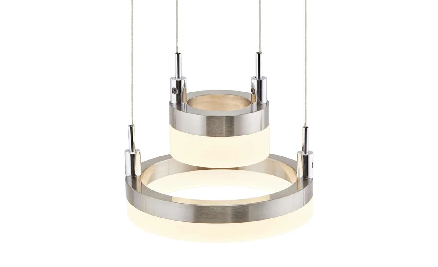 Meisterleuchten LED-Pendelleuchte, 4-flammig, nickel matt 9 Meisterleuchten LED-Pendelleuchte, 4-flammig, nickel matt – Bild 9