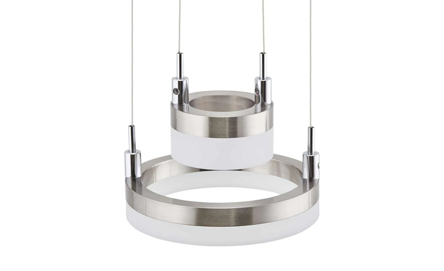 Meisterleuchten LED-Pendelleuchte, 6-flammig, nickel matt 3 Meisterleuchten LED-Pendelleuchte, 6-flammig, nickel matt – Bild 3