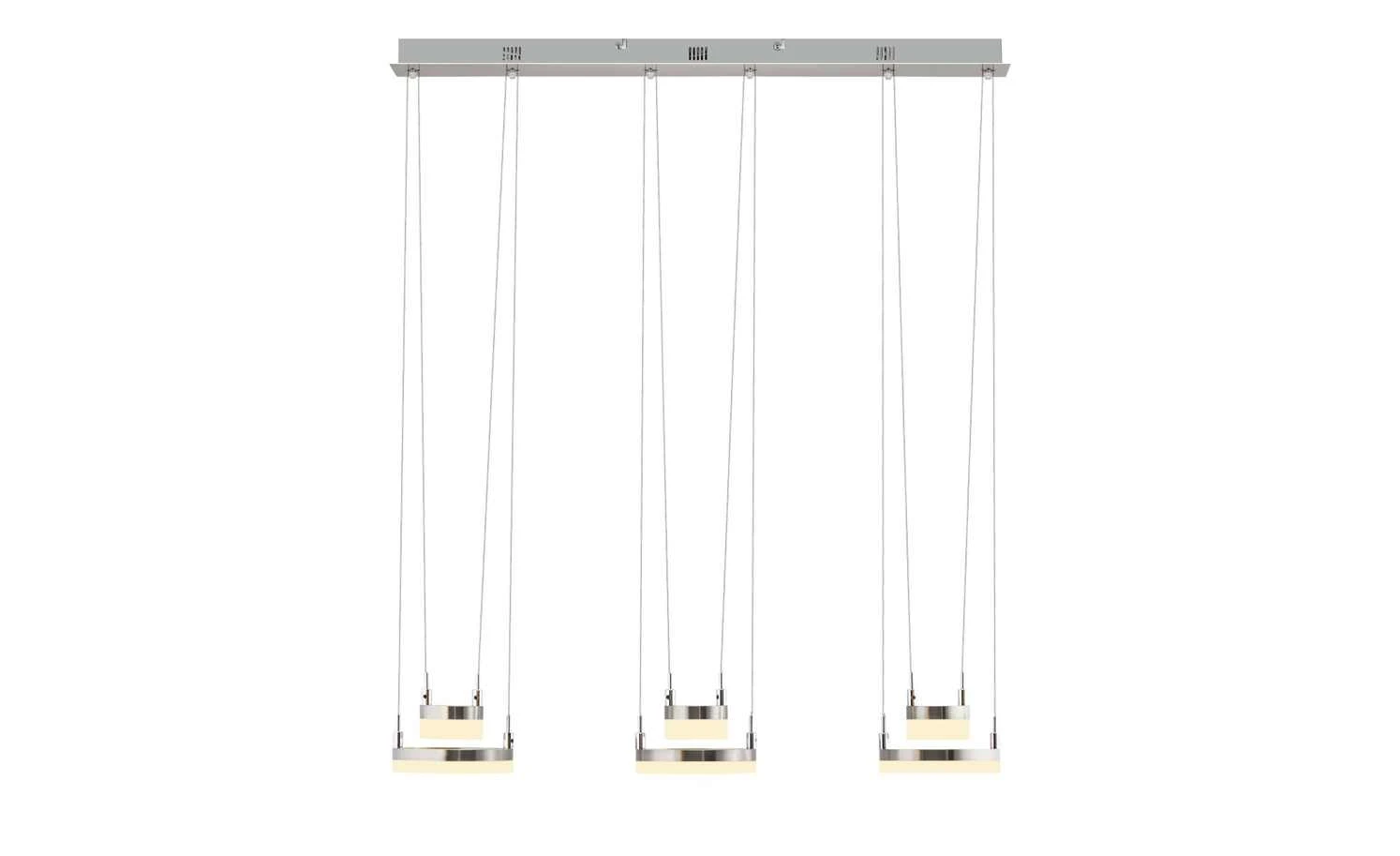 Meisterleuchten LED-Pendelleuchte, 6-flammig, nickel matt 5 Meisterleuchten LED-Pendelleuchte, 6-flammig, nickel matt – Bild 5