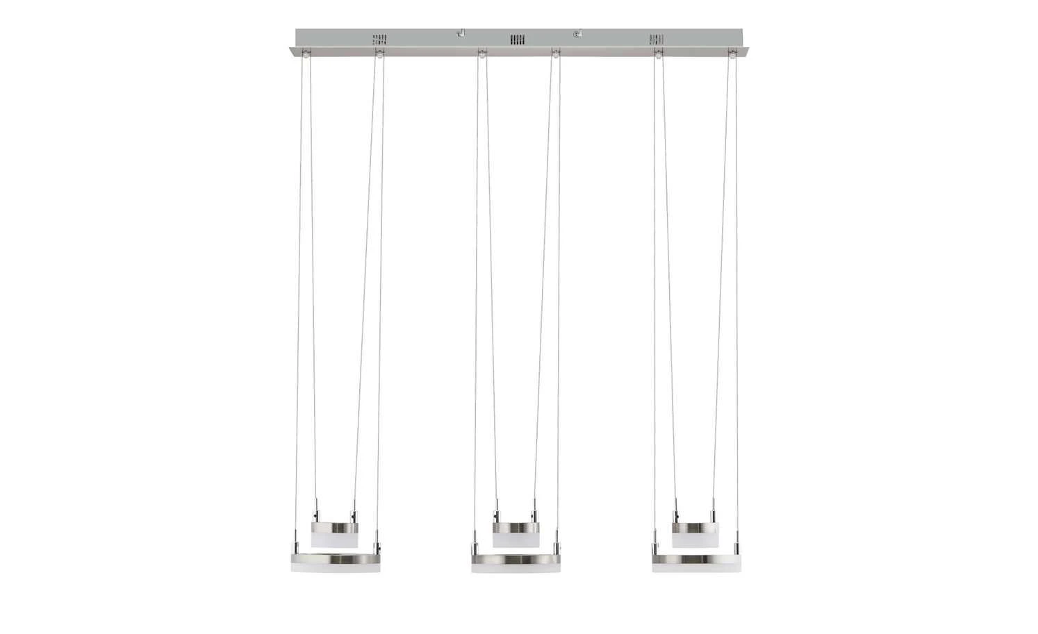 Meisterleuchten LED-Pendelleuchte, 6-flammig, nickel matt 6 Meisterleuchten LED-Pendelleuchte, 6-flammig, nickel matt – Bild 6
